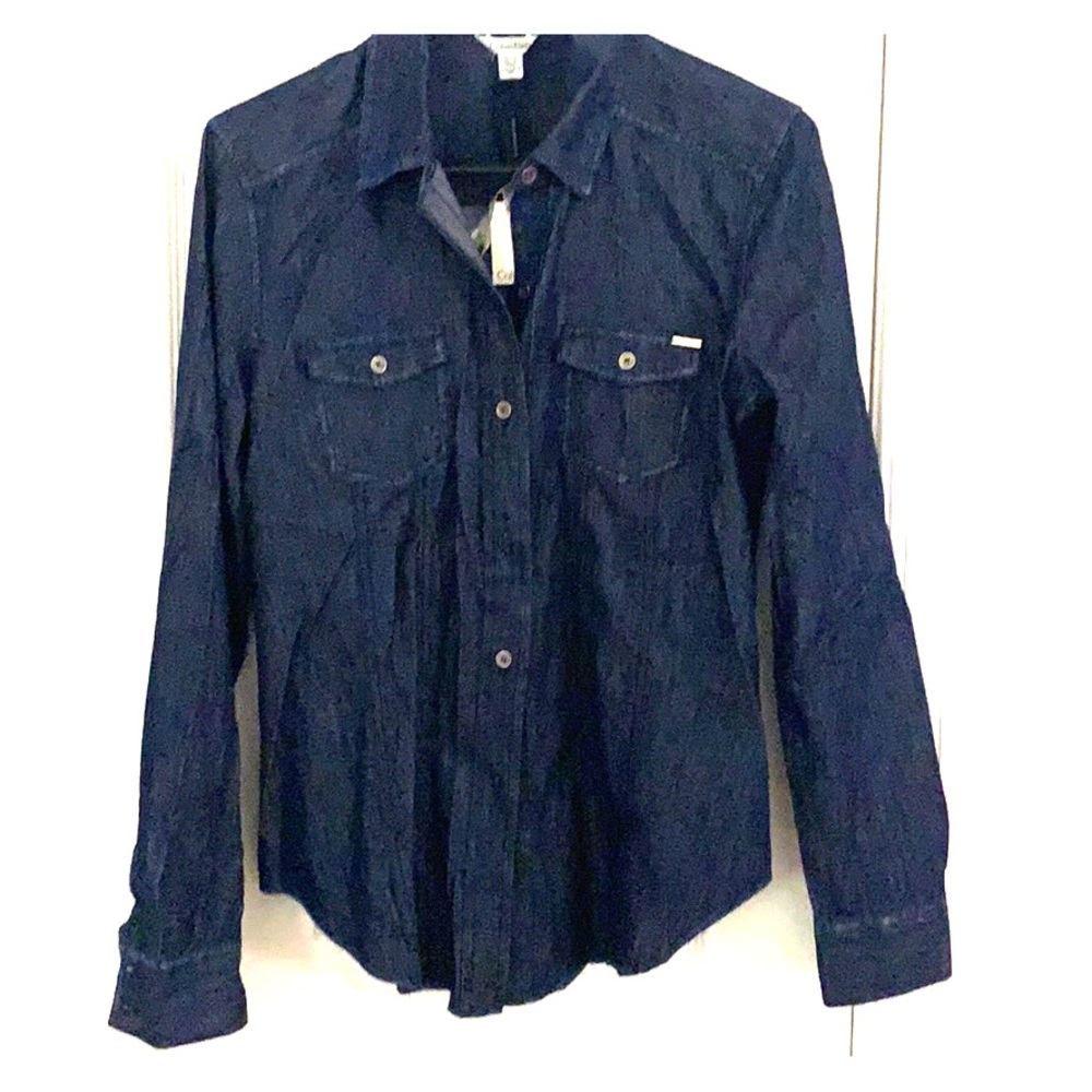 Calvin Klein Denim button up shirt